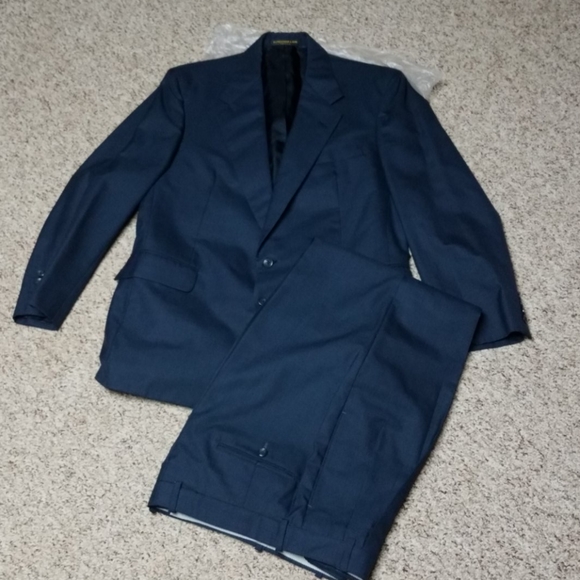 h. FREEMAN and son Other - H. FREEMAN 2 PIECE NAVY SUIT USA MADE